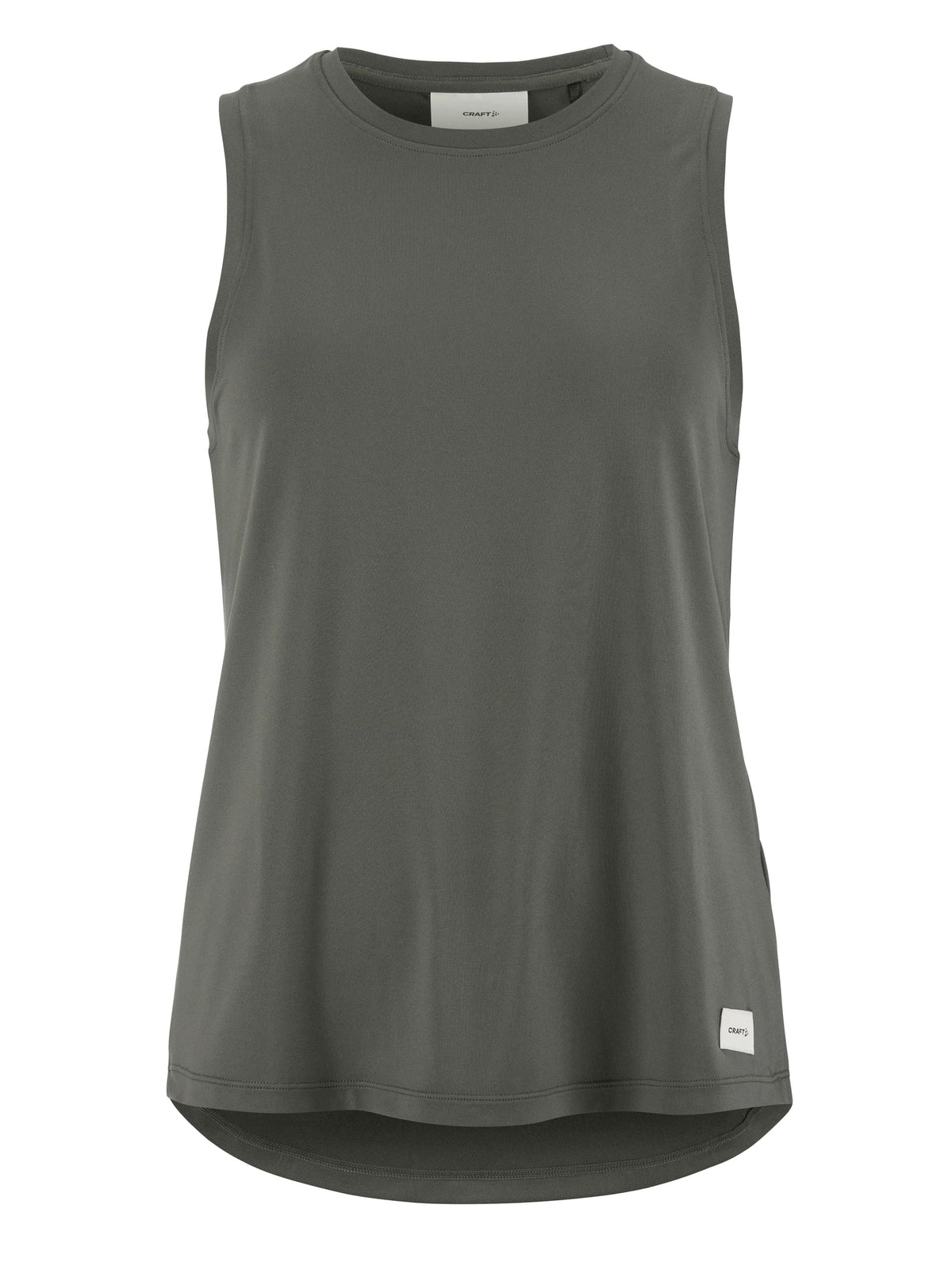 Craft Collective Singlet Damen in Grau, Vorderansicht