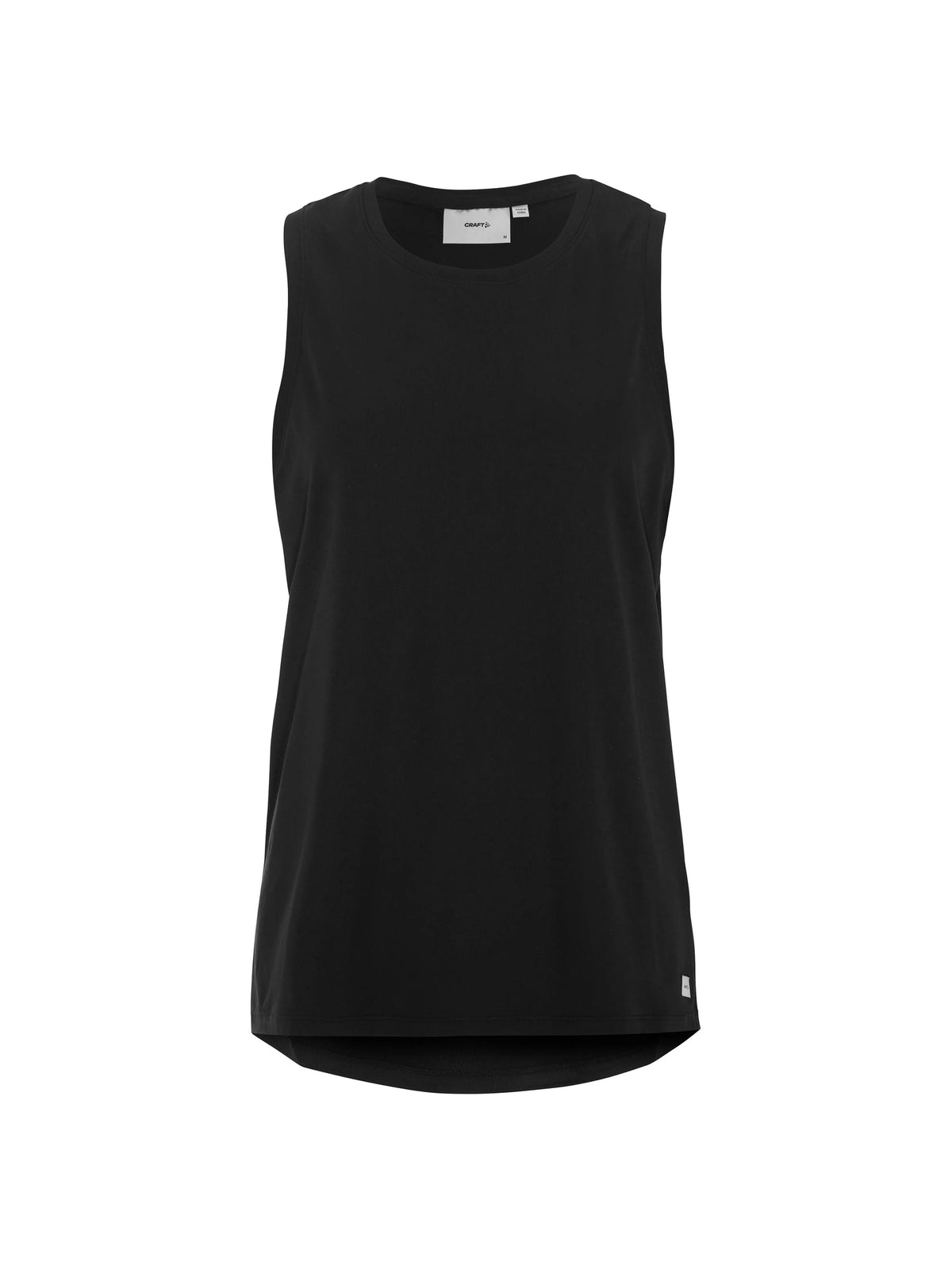 Craft Collective Singlet Damen in Schwarz, Vorderansicht