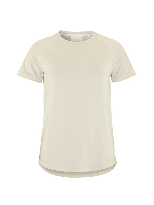 Craft Collective SS Tee Damen in Sand, Vorderansicht