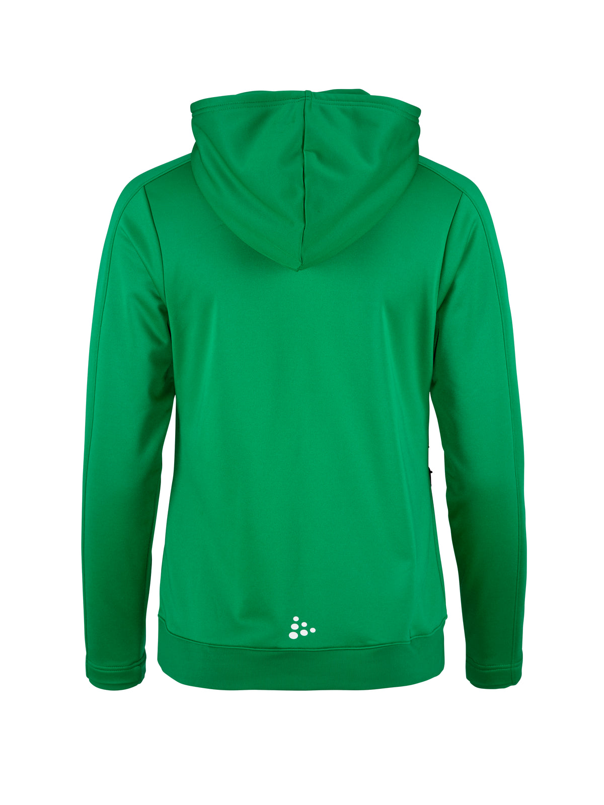 Craft Evolve 2.0 Brushed Hood Jacket Damen in Grün, Rückansicht