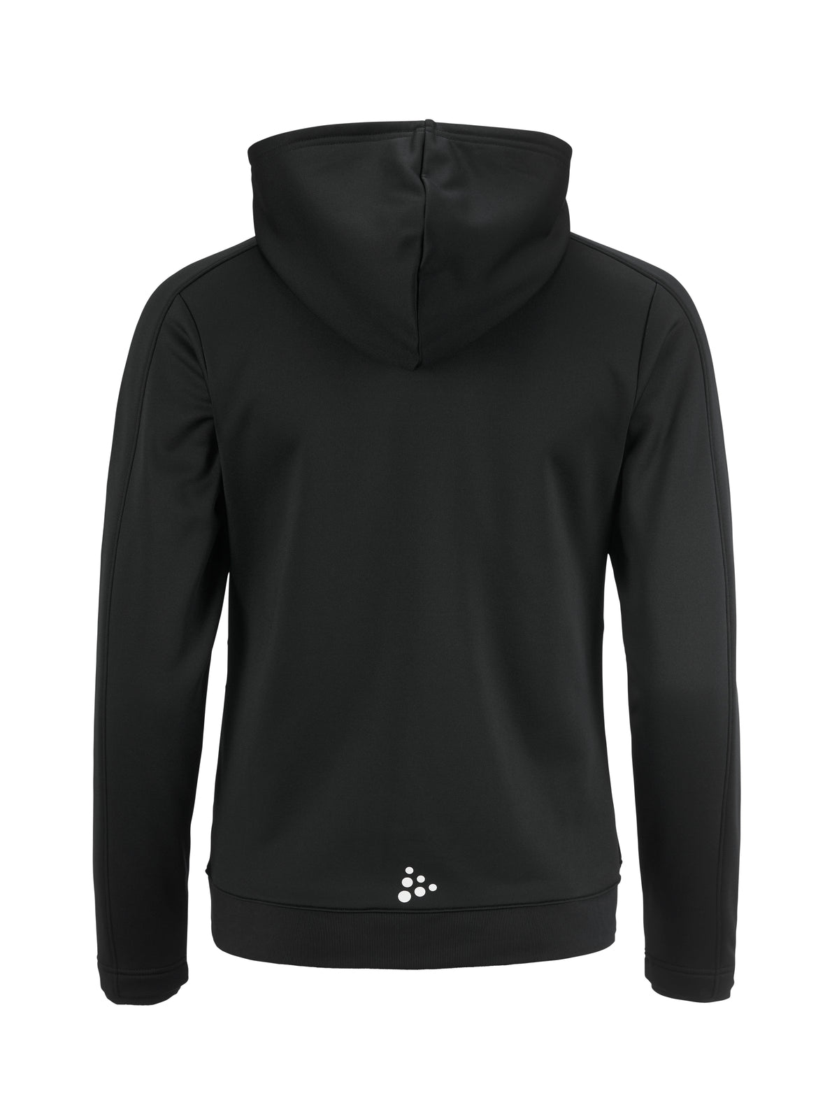 Craft Evolve 2.0 Brushed Hood Jacket Damen in Schwarz, Rückansicht