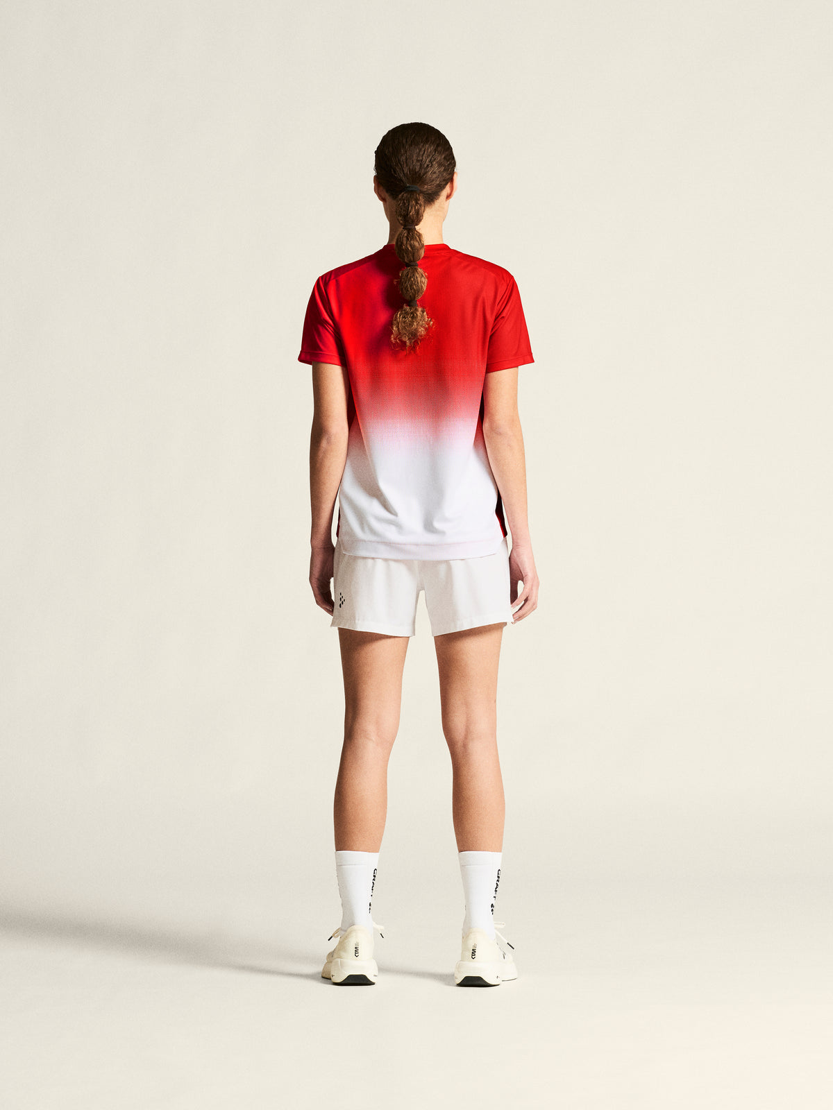 Craft Ability Shorts Damen in Weiss, Detailansicht