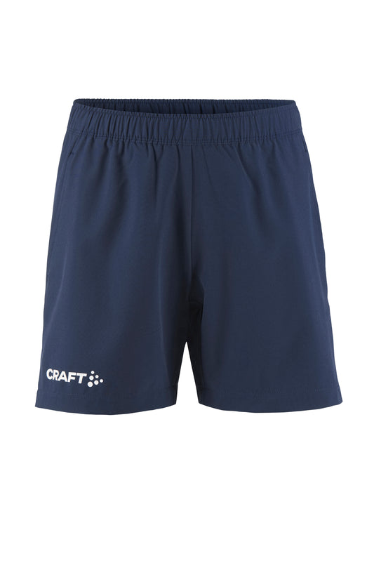 Craft Ability Shorts Junior in Navy, Vorderansicht