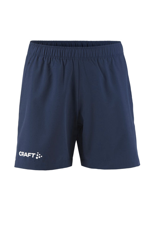 Craft Ability Shorts Junior in Navy, Vorderansicht