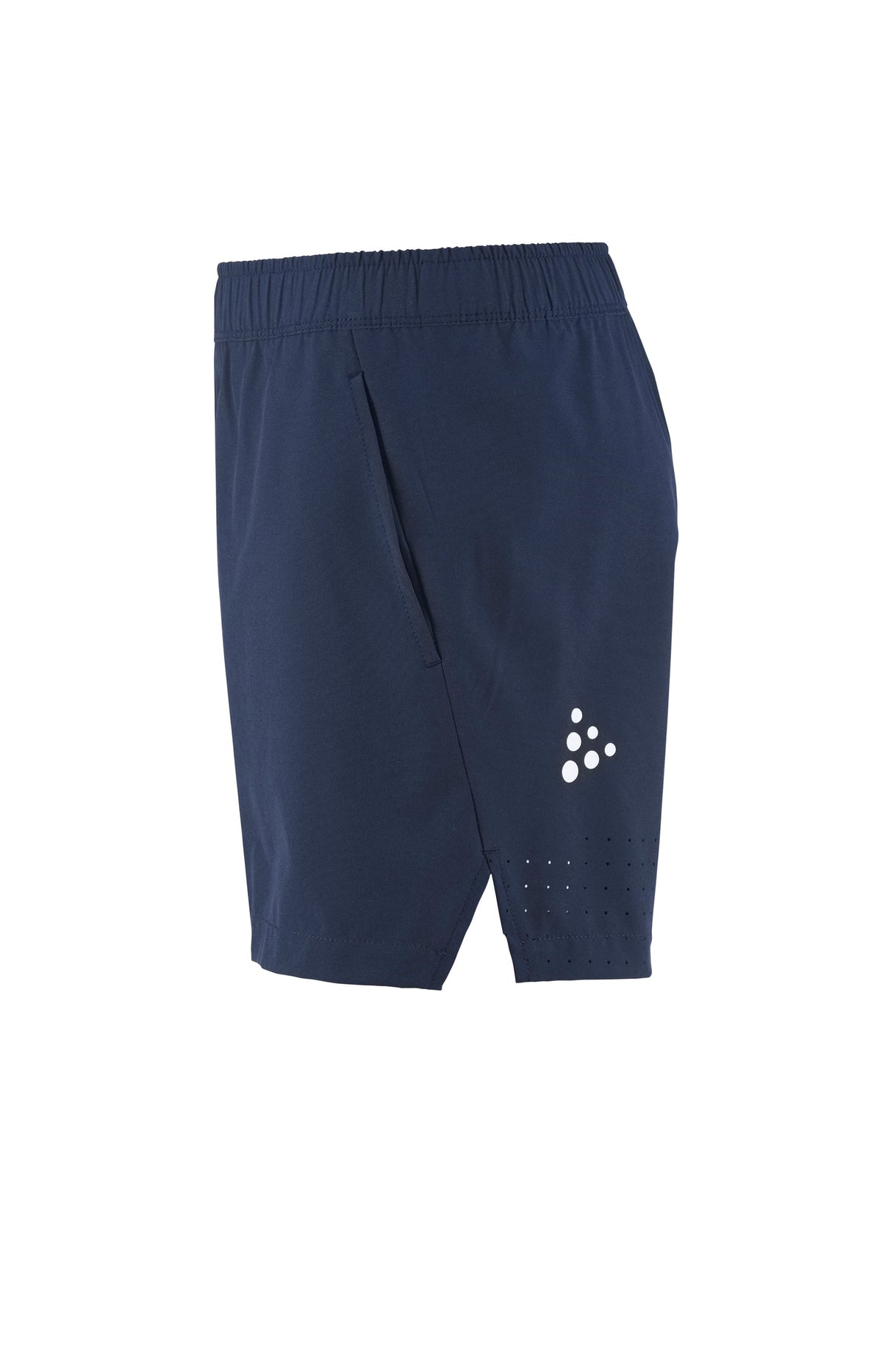 Craft Ability Shorts Junior in Navy, Seitenansicht links