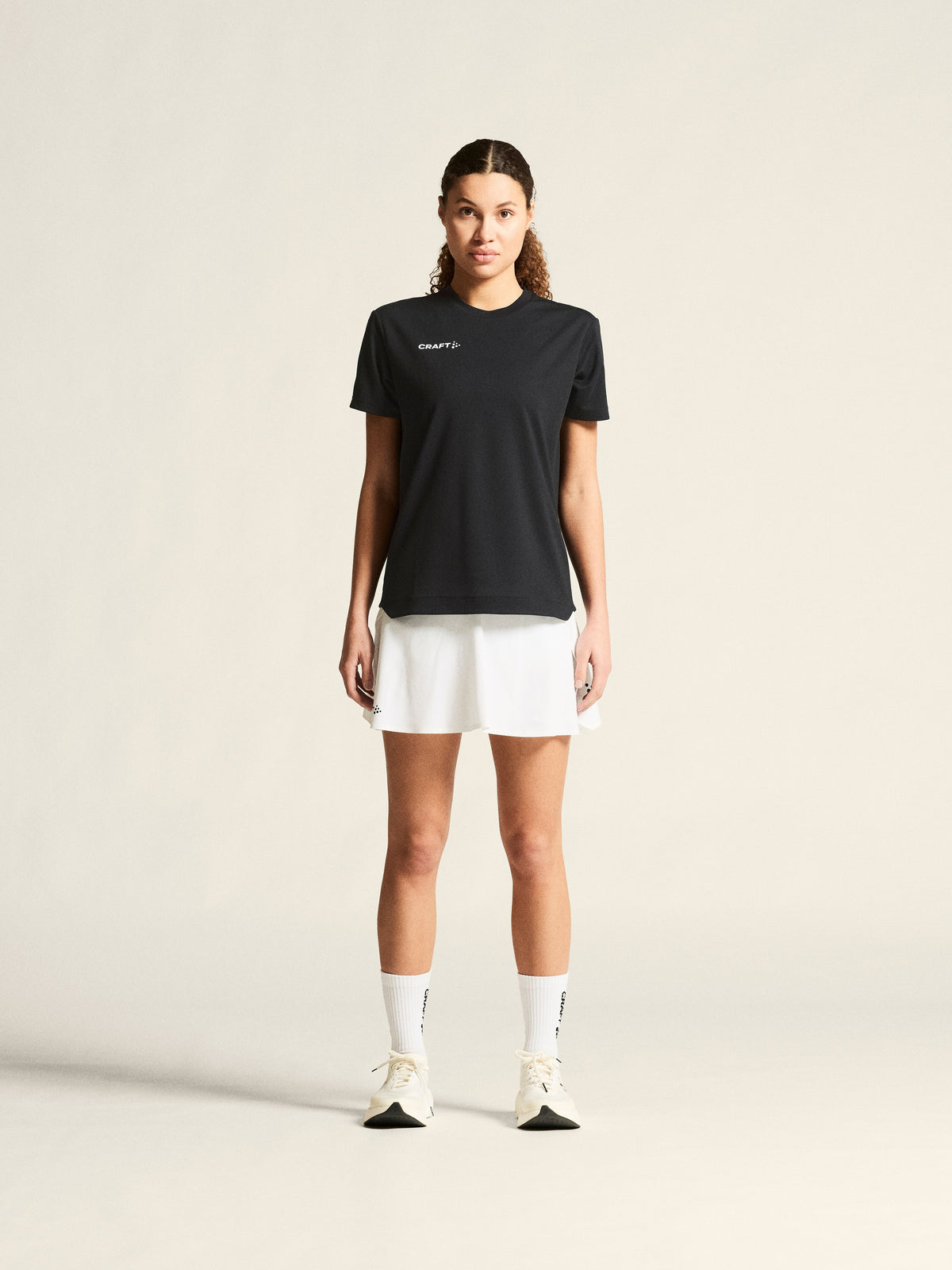 Craft Ability Skirt Damen in Weiss, Detailansicht
