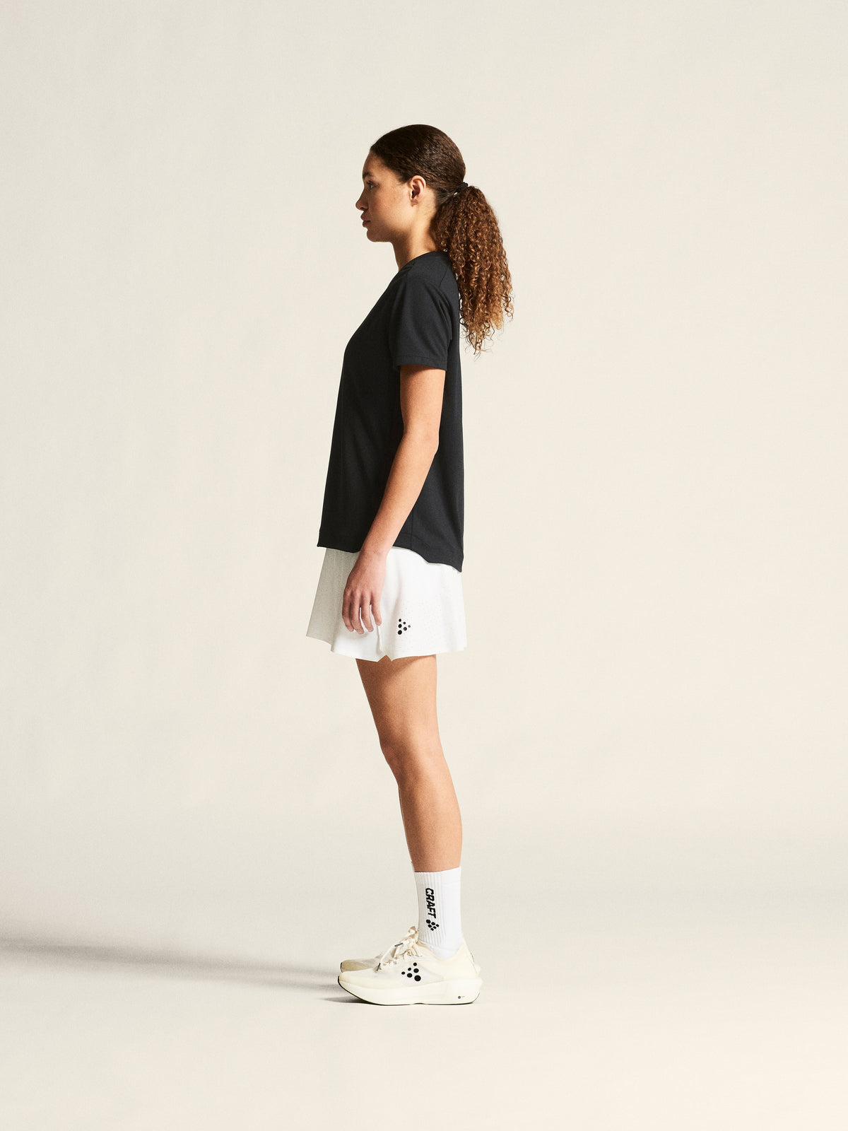 Craft Ability Skirt Damen in Weiss, Detailansicht
