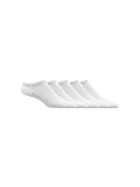 Craft CORE Dry Shaftless Sock 5-Pack in Weiss, Vorderansicht