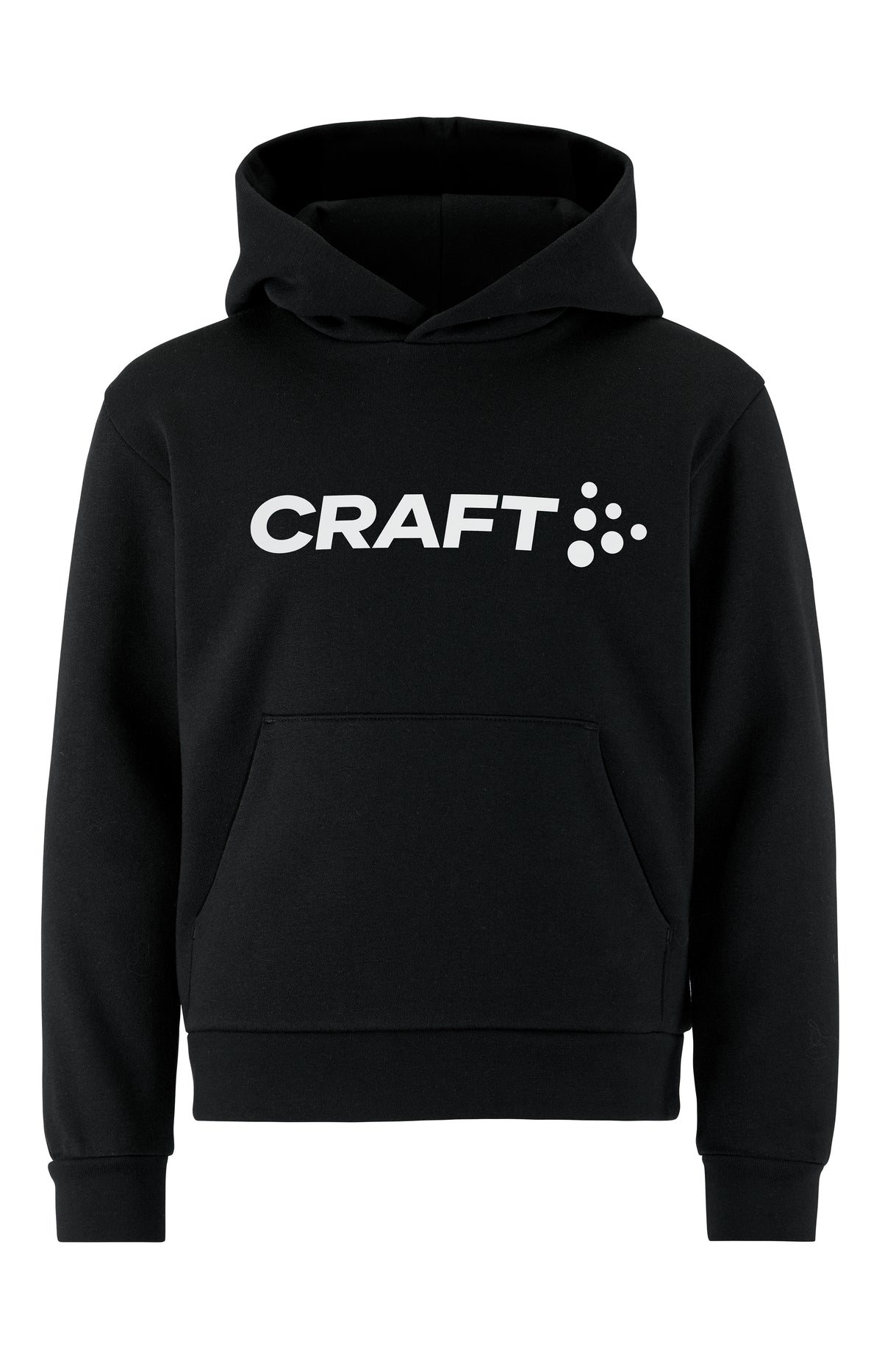 Craft Community 2.0 Craft Hoodie Junior in Schwarz, Vorderansicht