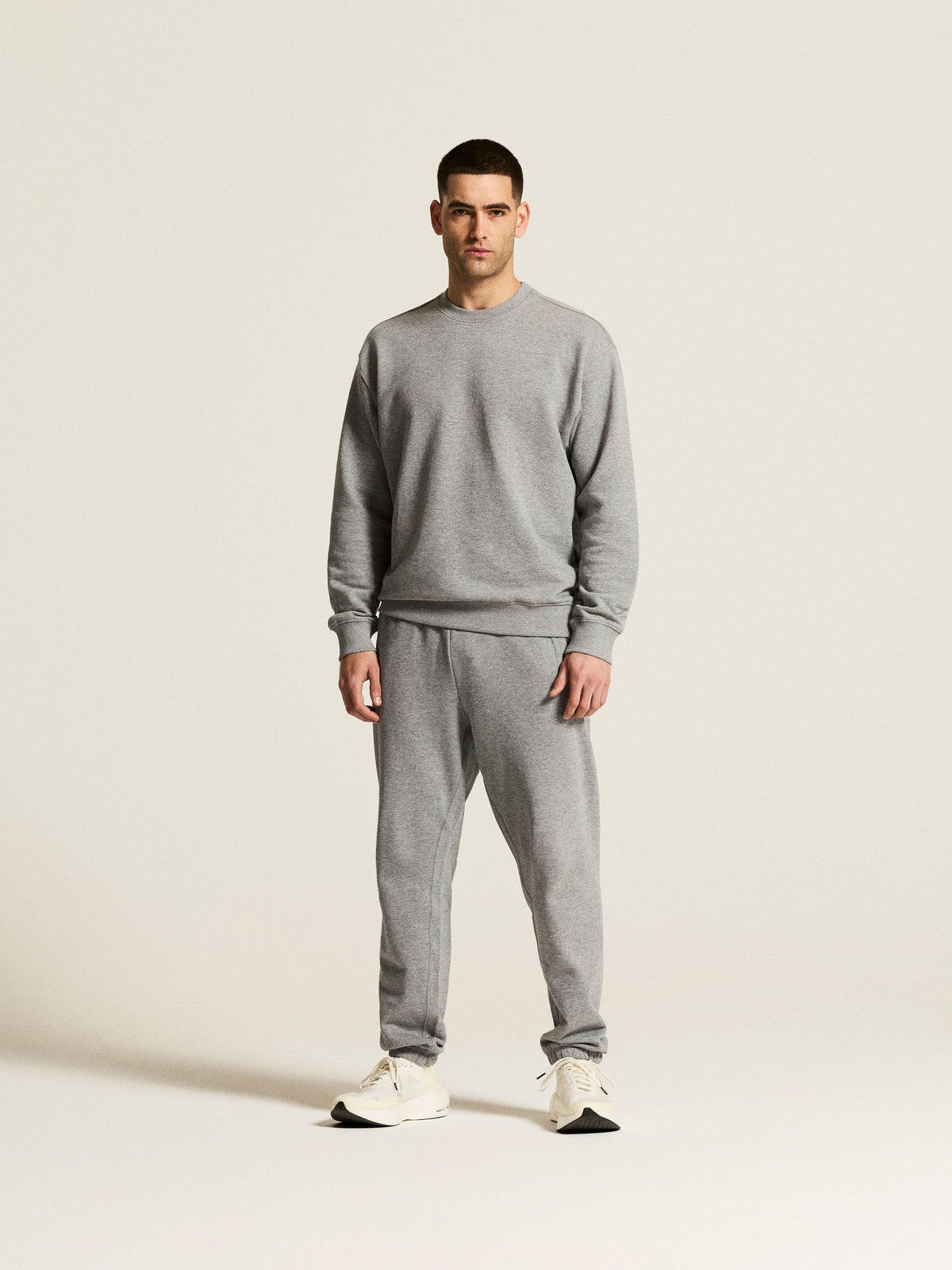 Craft Frequent RN Sweatshirt Herren in Grau meliert, Detailansicht