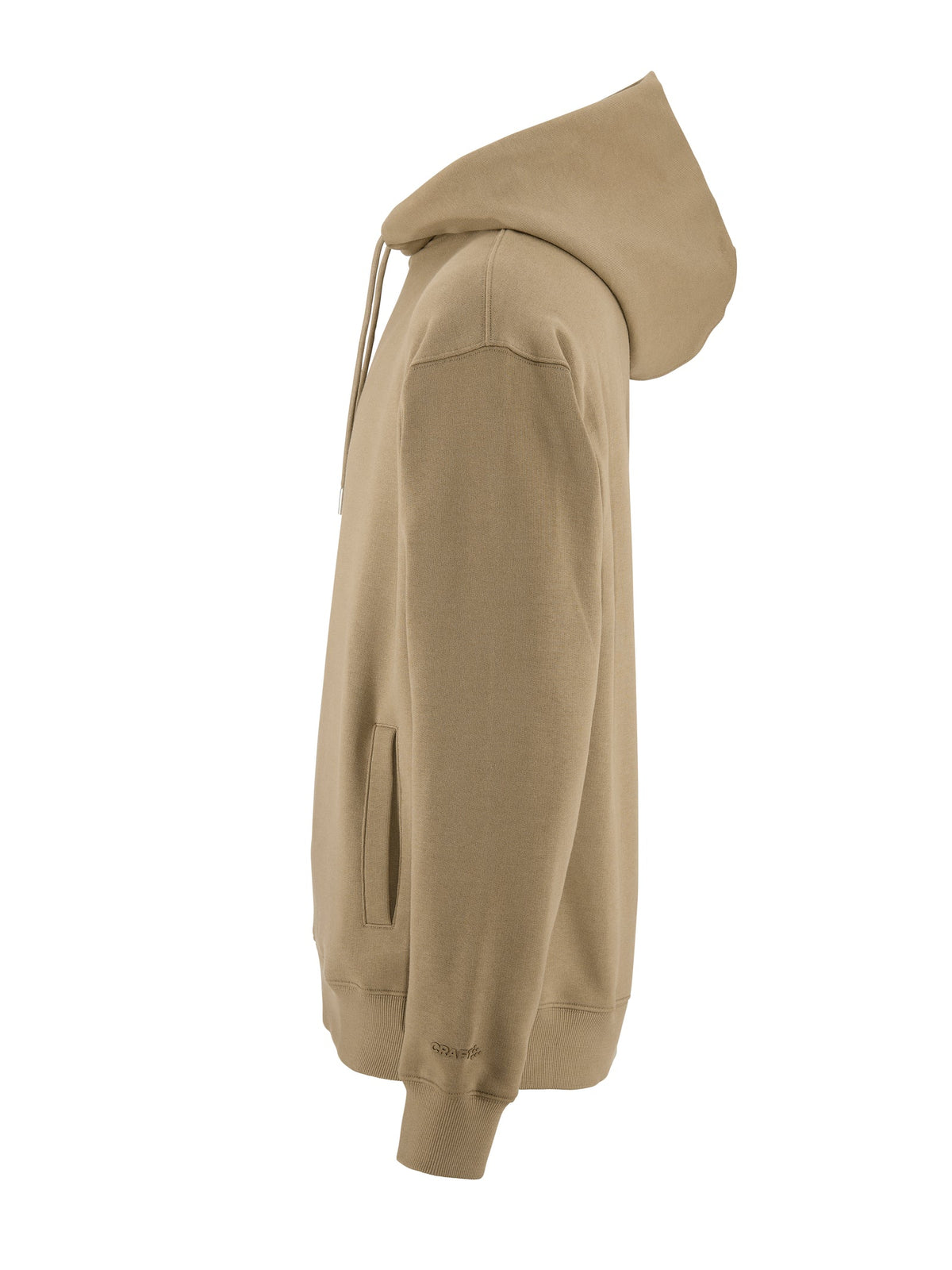 Craft Frequent Hoodie Herren in Beige, Seitenansicht links