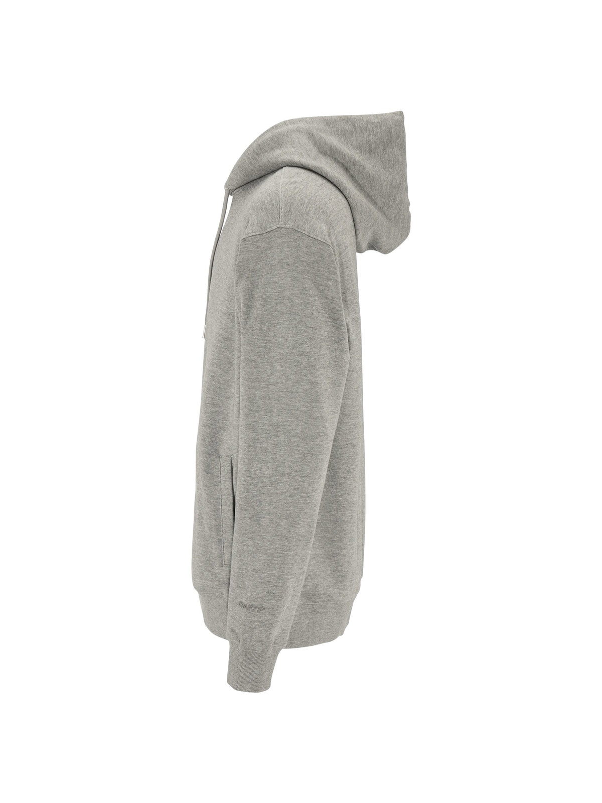 Craft Frequent Hoodie Herren in Grau meliert, Seitenansicht links