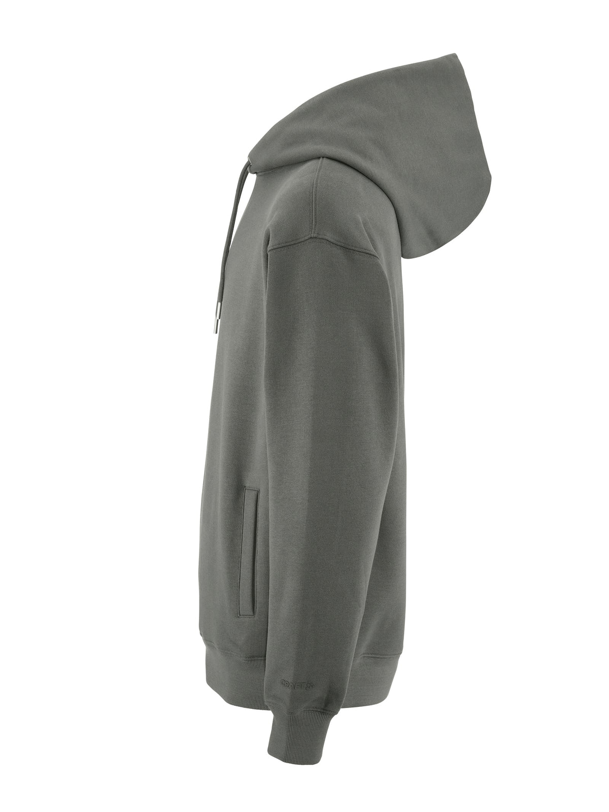 Craft Frequent Hoodie Herren in Grau, Seitenansicht links
