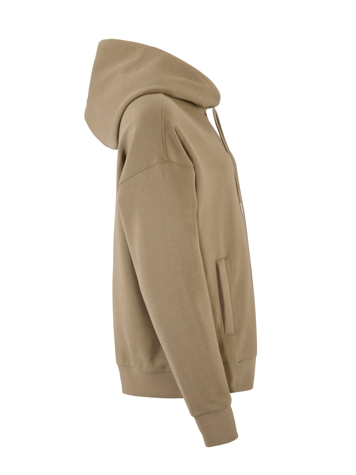 Craft Frequent Hoodie Damen in Beige, Seitenansicht rechts