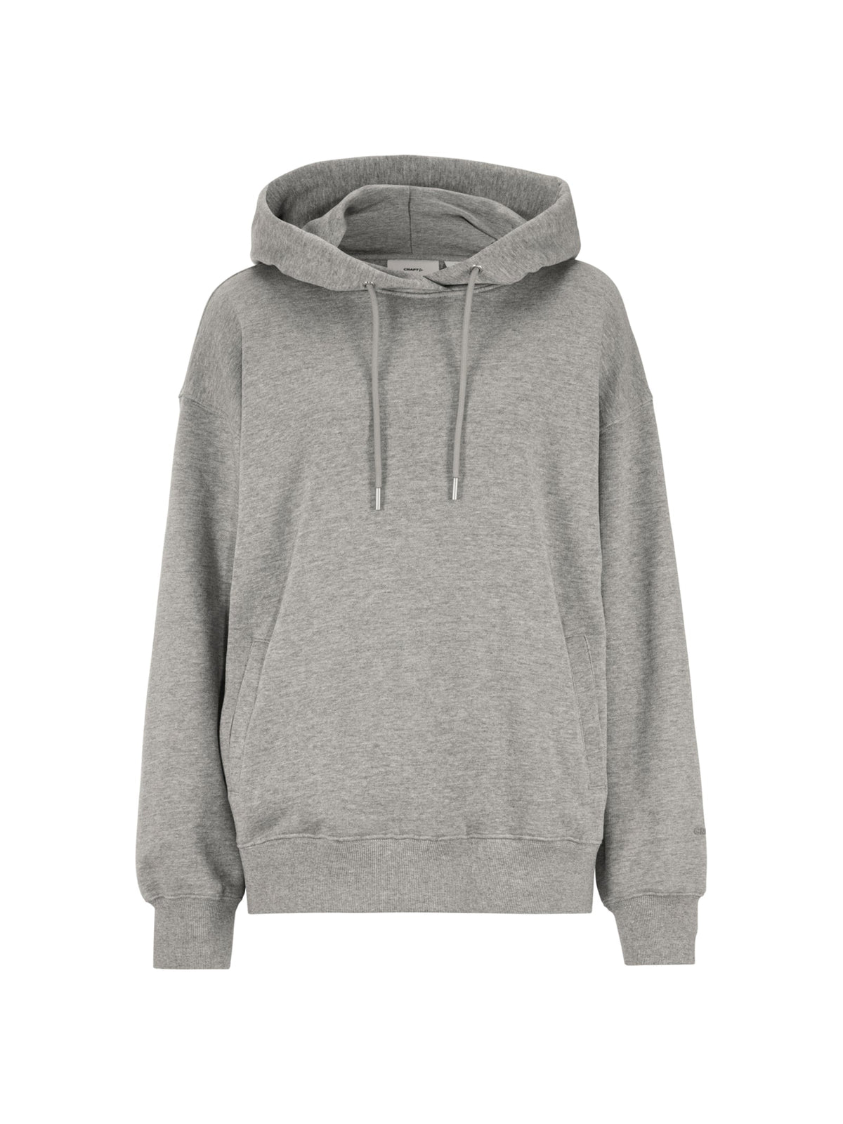 Craft Frequent Hoodie Damen in Grau meliert, Vorderansicht
