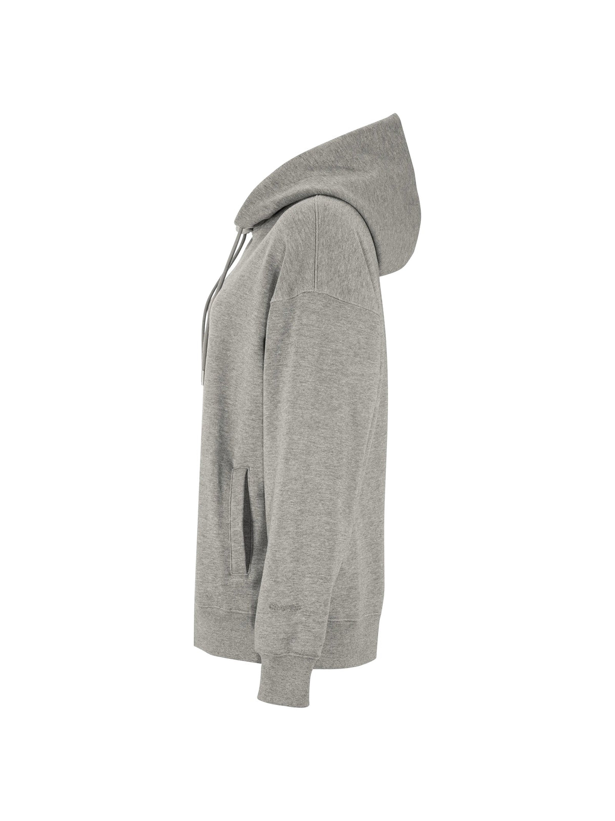 Craft Frequent Hoodie Damen in Grau meliert, Seitenansicht links