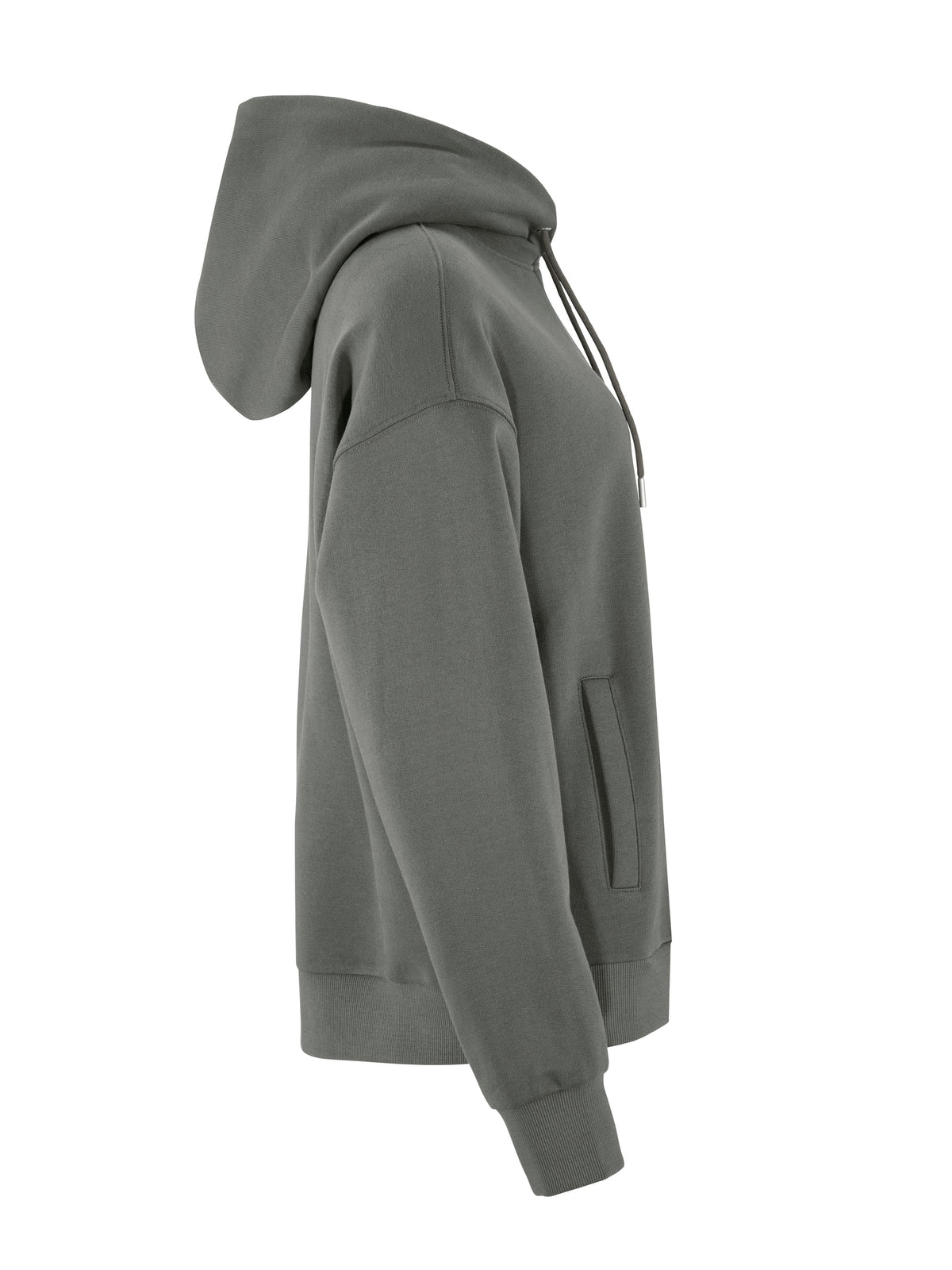 Craft Frequent Hoodie Damen in Grau, Seitenansicht rechts