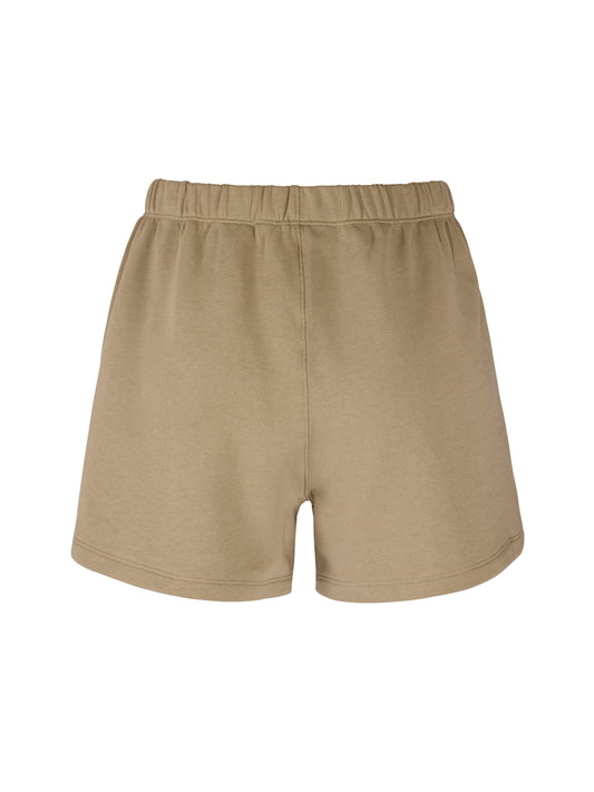 Craft Frequent Sweatshorts Damen in Beige, Rückansicht