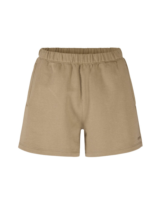 Craft Frequent Sweatshorts Damen in Beige, Vorderansicht