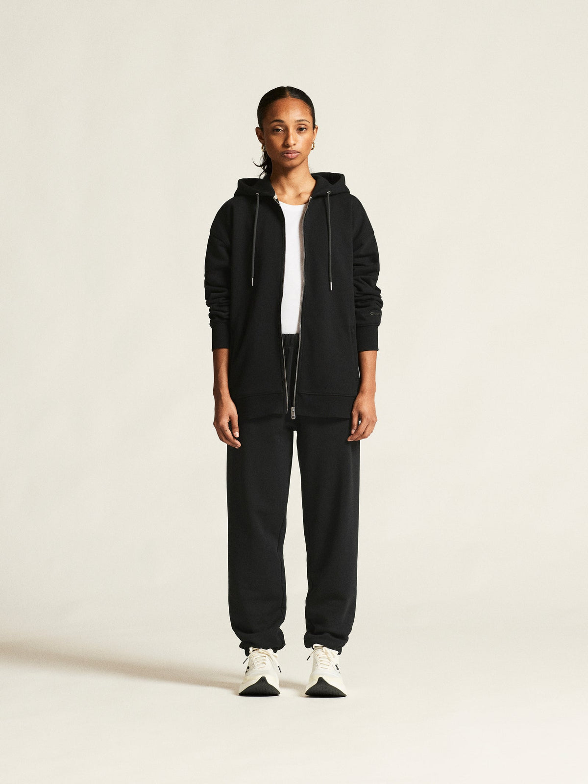 Craft Frequent Sweatpants Damen in Schwarz, Detailansicht