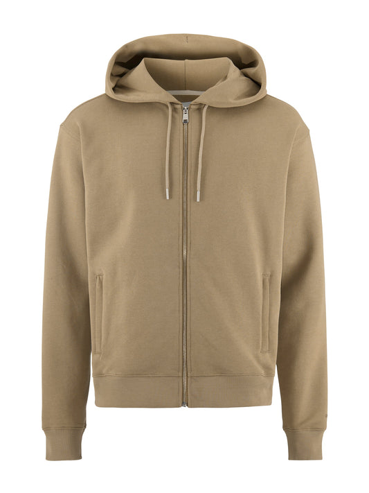 Craft Frequent FZ Hoodie Herren in Beige, Vorderansicht