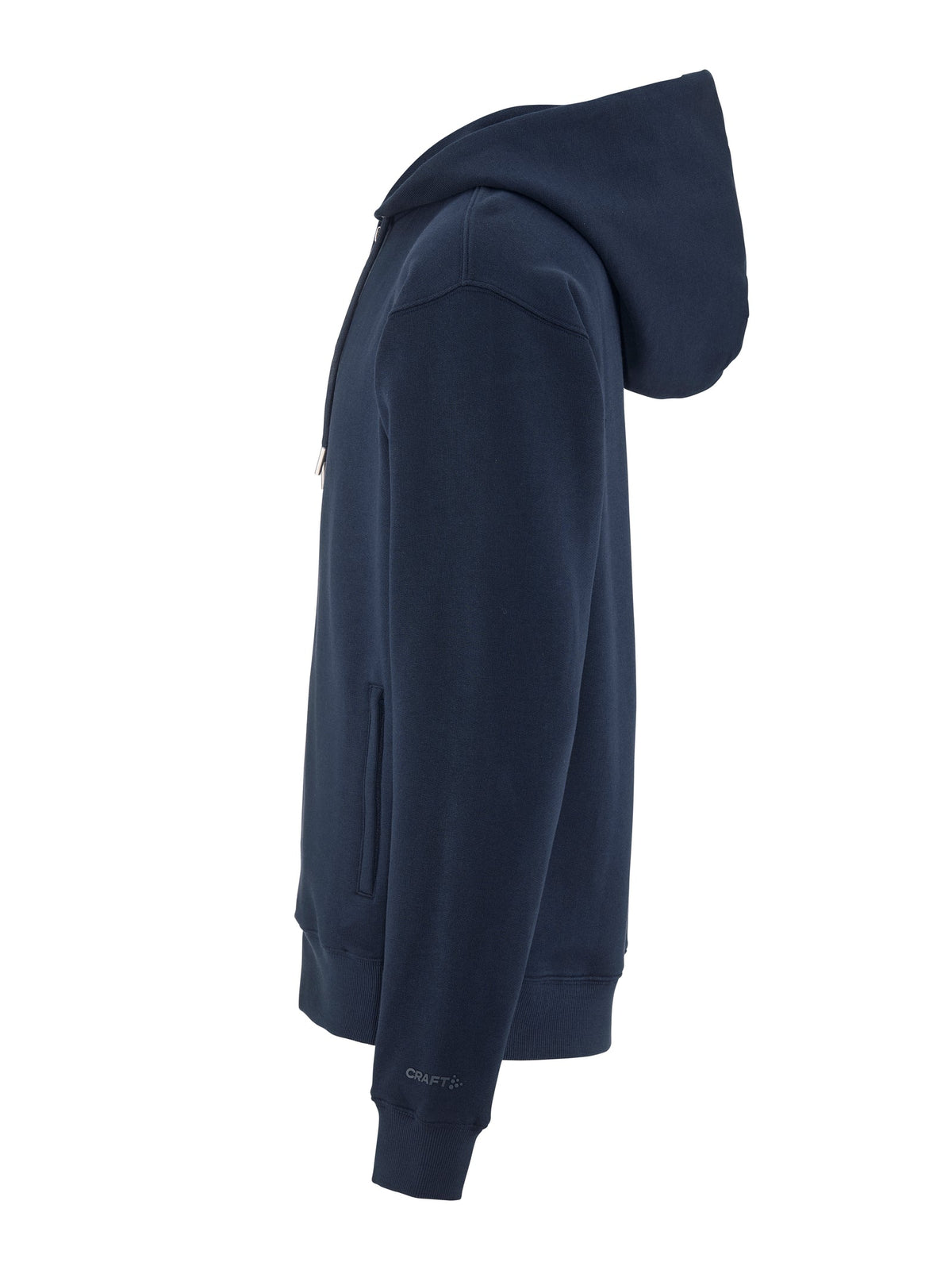 Craft Frequent FZ Hoodie Herren in Dunkelblau, Seitenansicht links