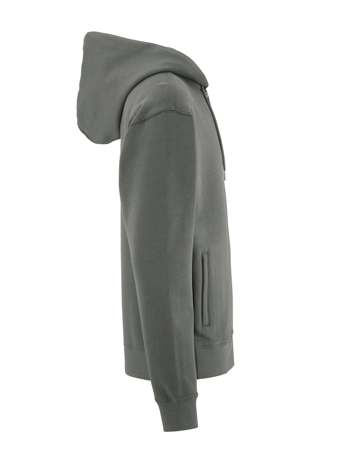 Craft Frequent FZ Hoodie Herren in Grau, Seitenansicht rechts
