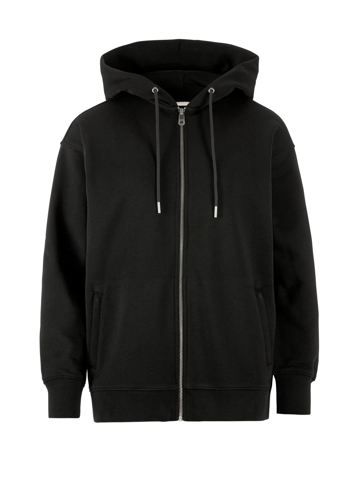 Craft Frequent FZ Hoodie Damen in Schwarz, Vorderansicht