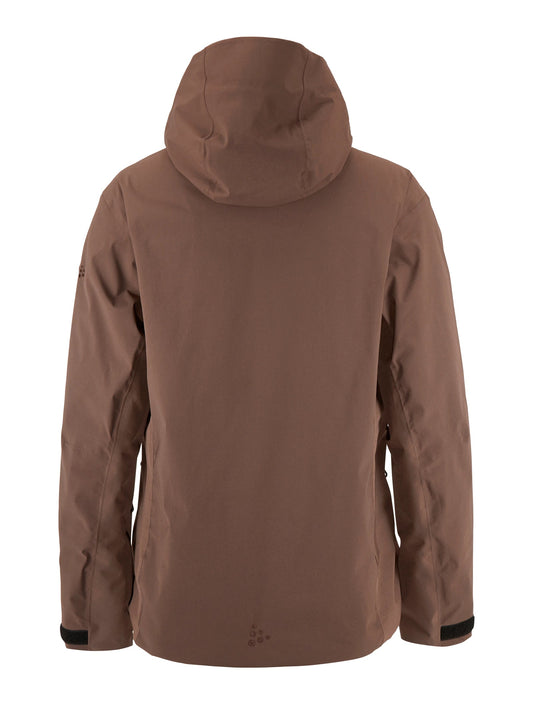 Craft Explore Padded Jacket Damen in Braun, Rückansicht