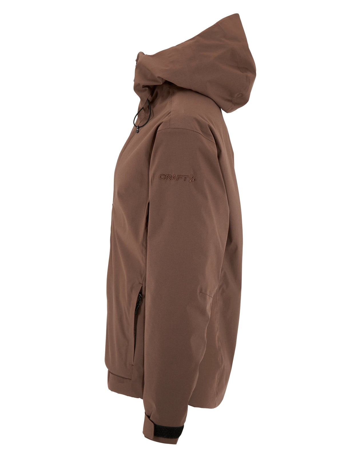 Craft Explore Padded Jacket Damen in Braun, Seitenansicht links