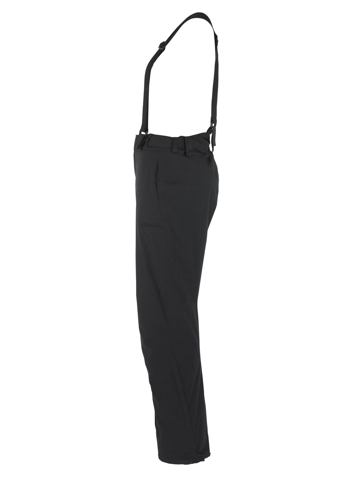 Craft Explore Padded Pants Damen in Schwarz, Seitenansicht links