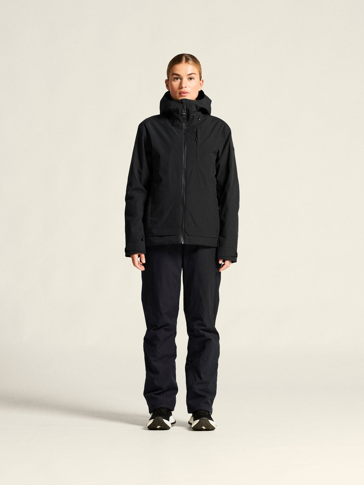 Craft Explore Padded Pants Damen in Schwarz, Detailansicht