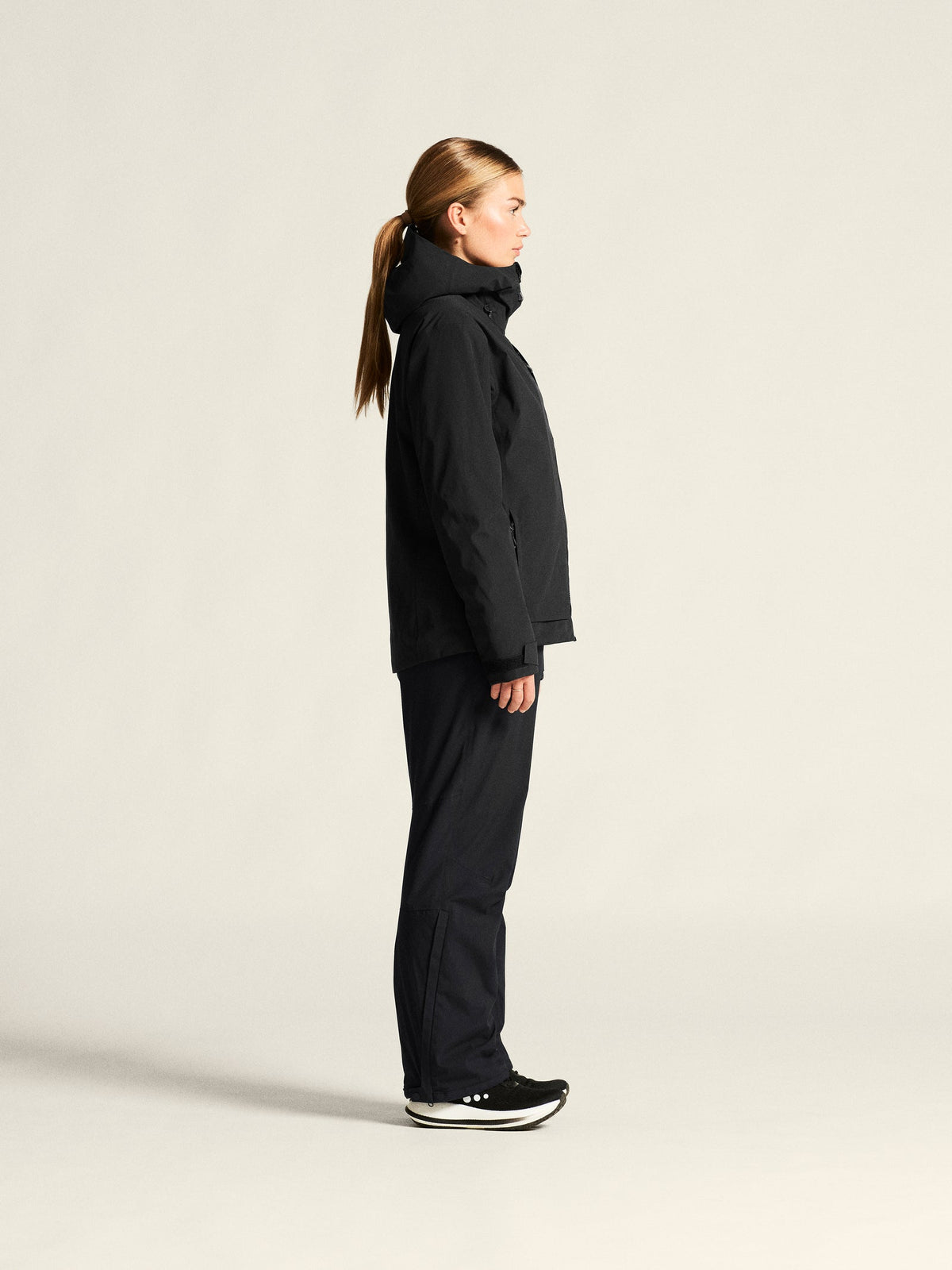 Craft Explore Padded Pants Damen in Schwarz, Detailansicht