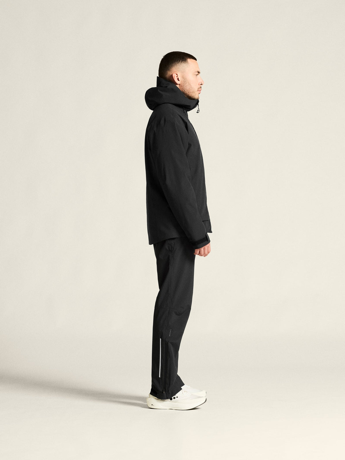 Craft CORE Explore Shell Pants Herren in Schwarz, Detailansicht