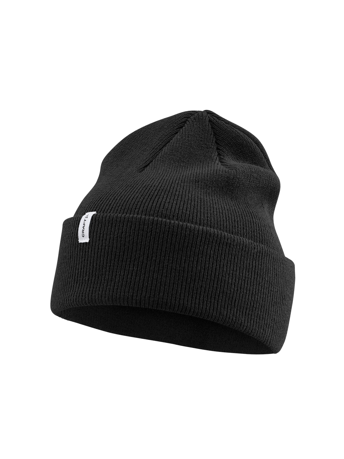 Craft Urban Beanie in Schwarz, Vorderansicht