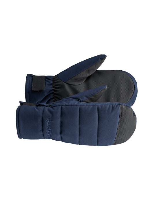Craft Explore Padded Mitten in Dunkelblau, Vorderansicht