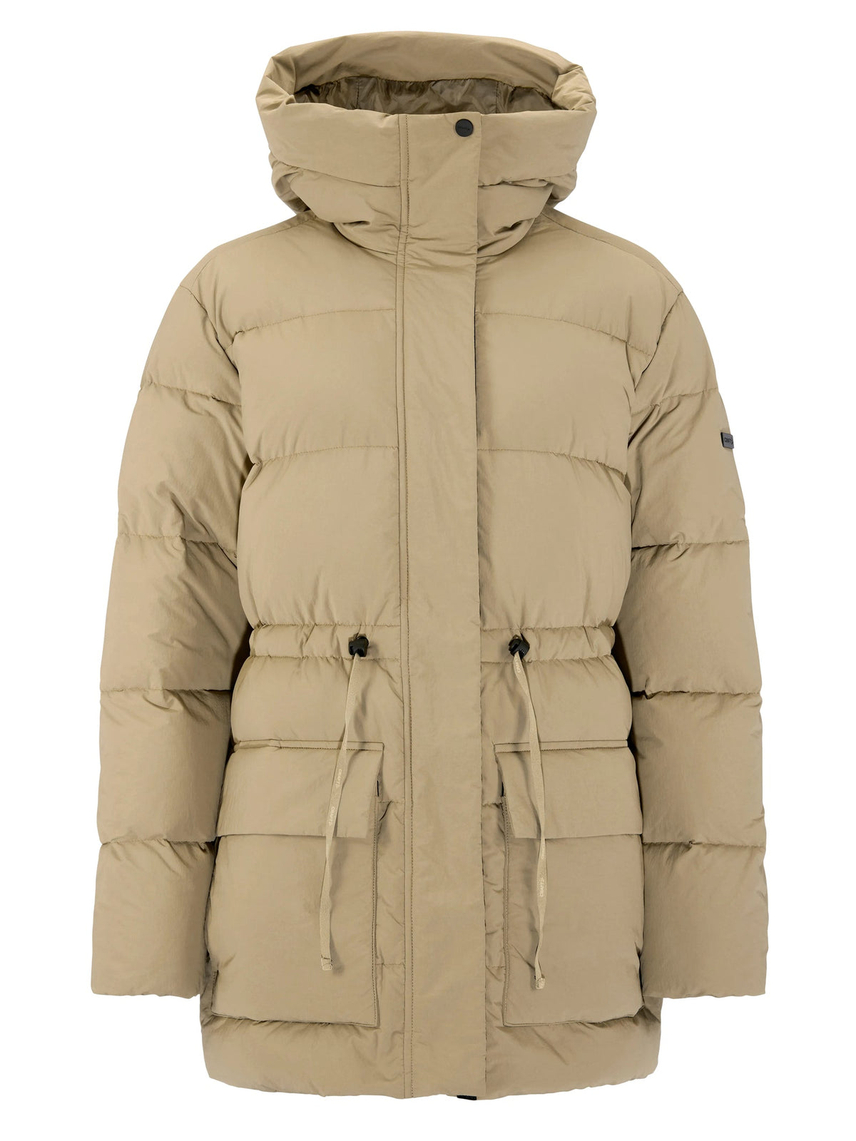 Craft Urban Down Puffer Jkt Damen in Beige, Vorderansicht