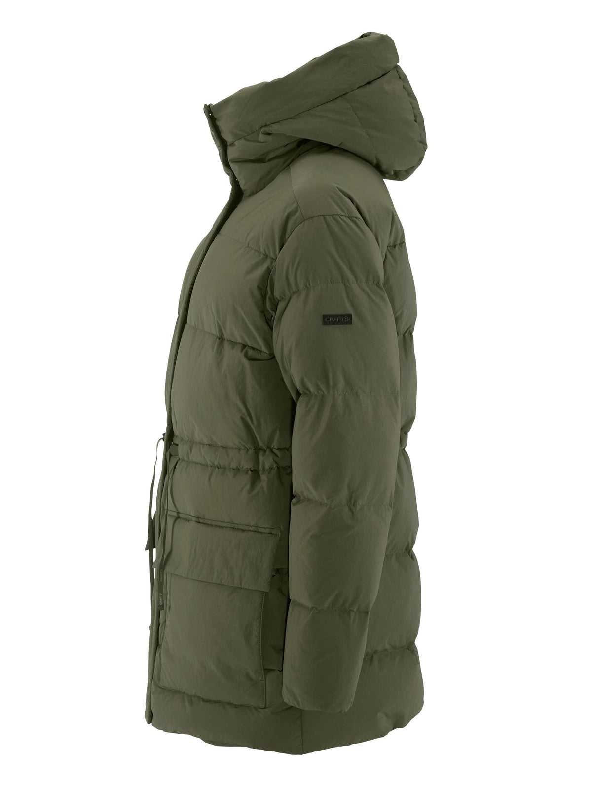 Craft Urban Down Puffer Jkt Damen in Grün, Seitenansicht links