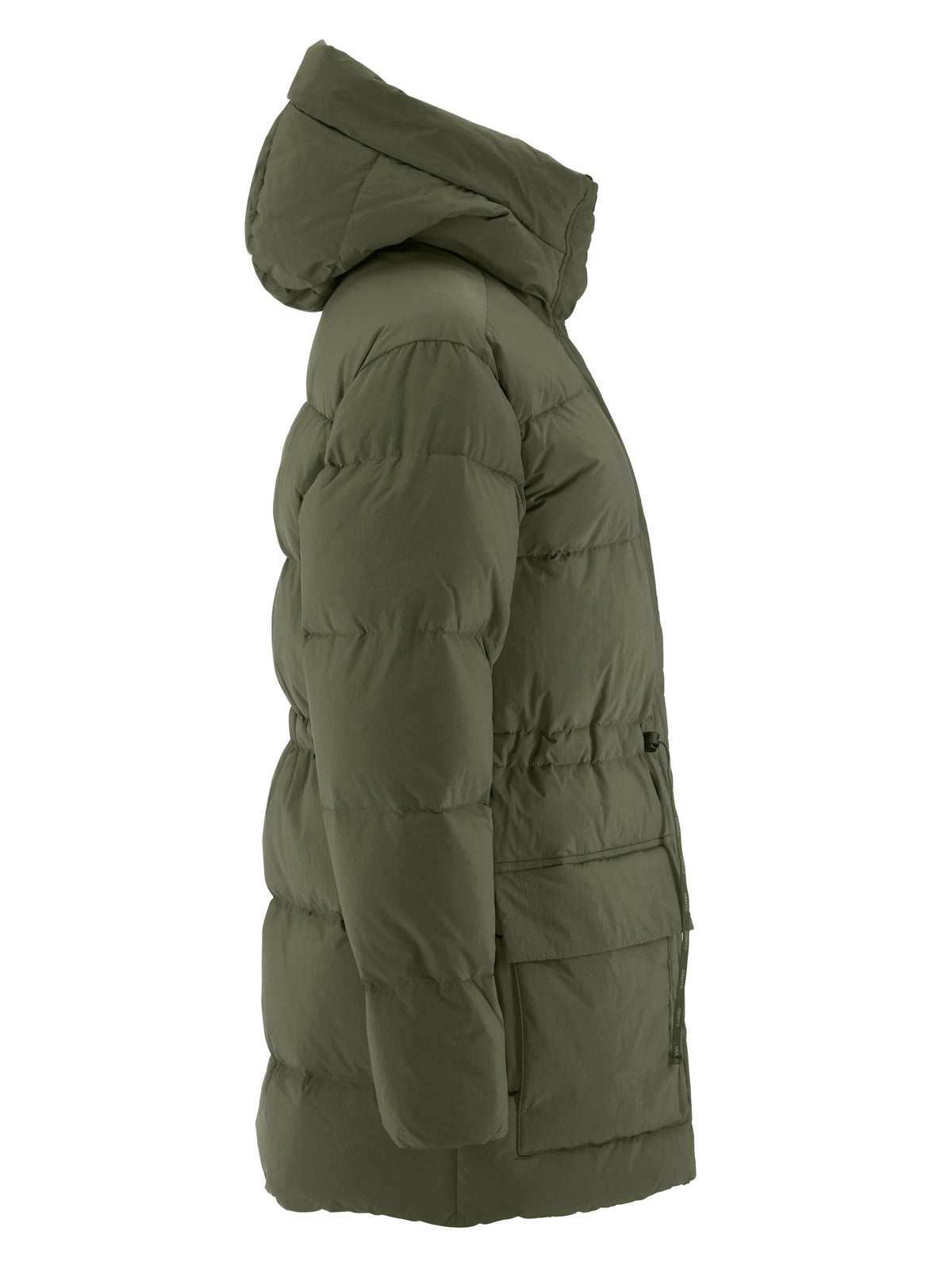 Craft Urban Down Puffer Jkt Damen in Grün, Seitenansicht rechts