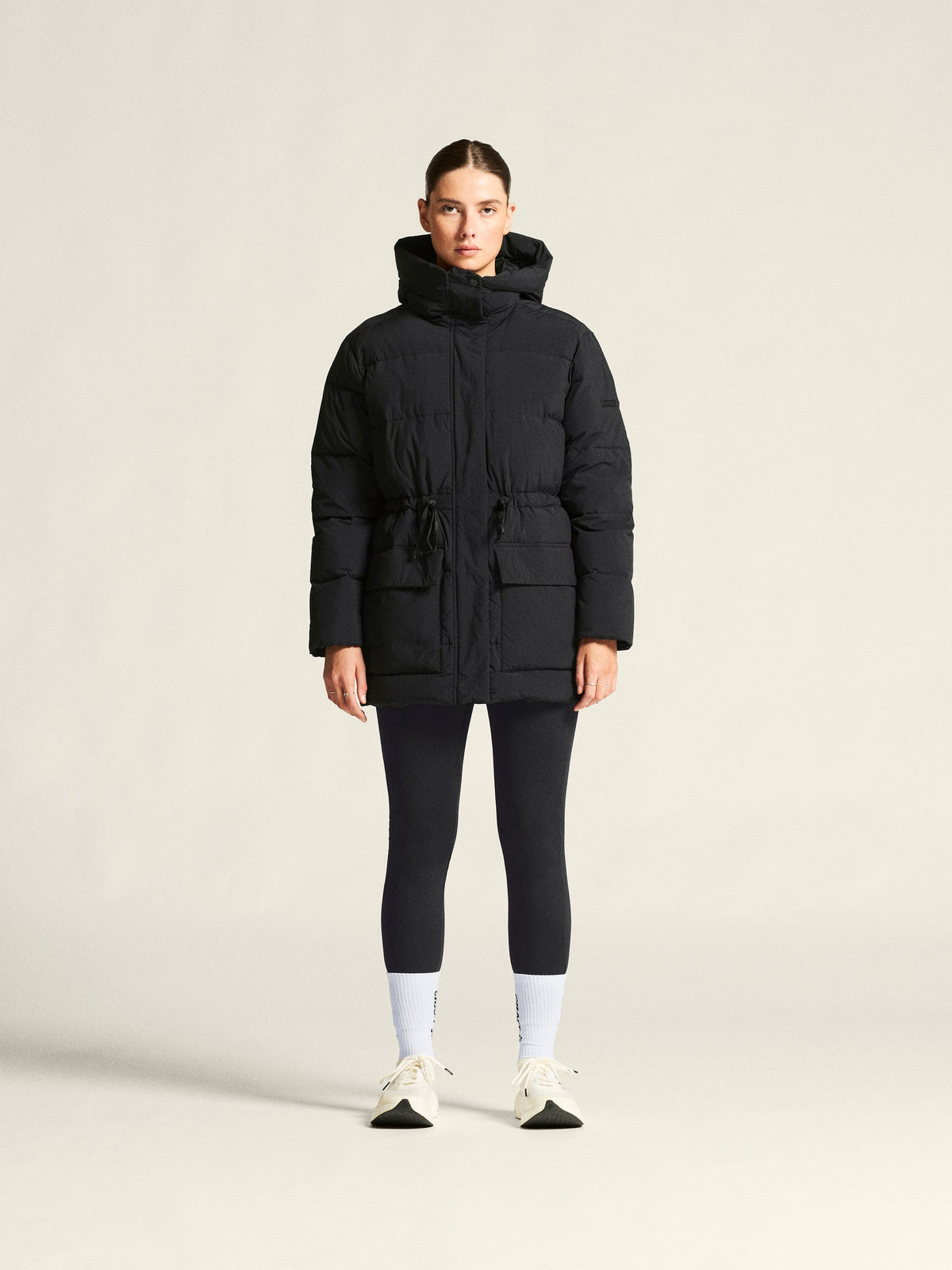 Craft Urban Down Puffer Jkt Damen in Schwarz, Detailansicht