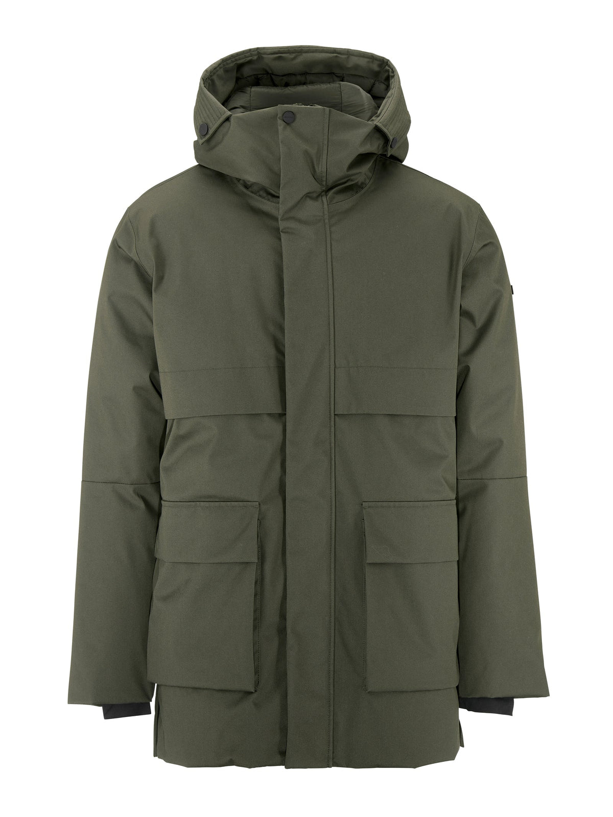 Craft Urban Padded Parka Herren in Grün, Vorderansicht