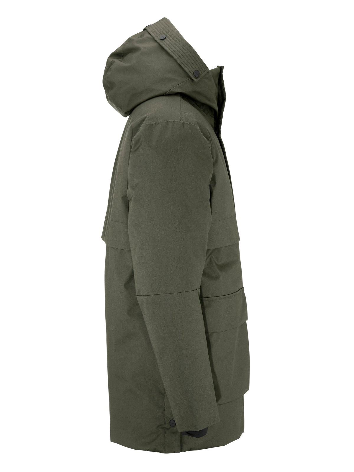 Craft Urban Padded Parka Herren in Grün, Seitenansicht rechts