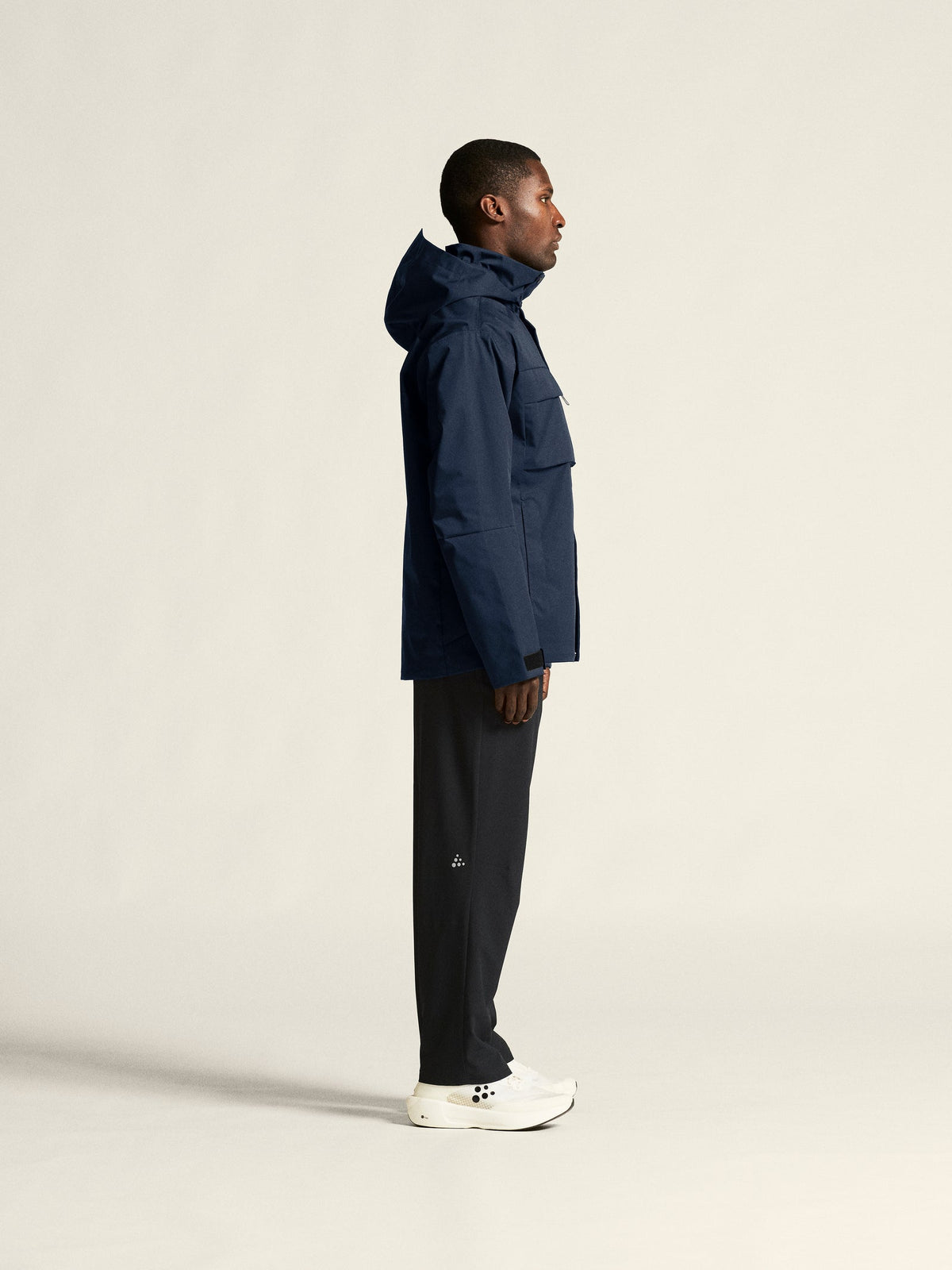 Craft Urban Jacket Herren in Dunkelblau, Detailansicht