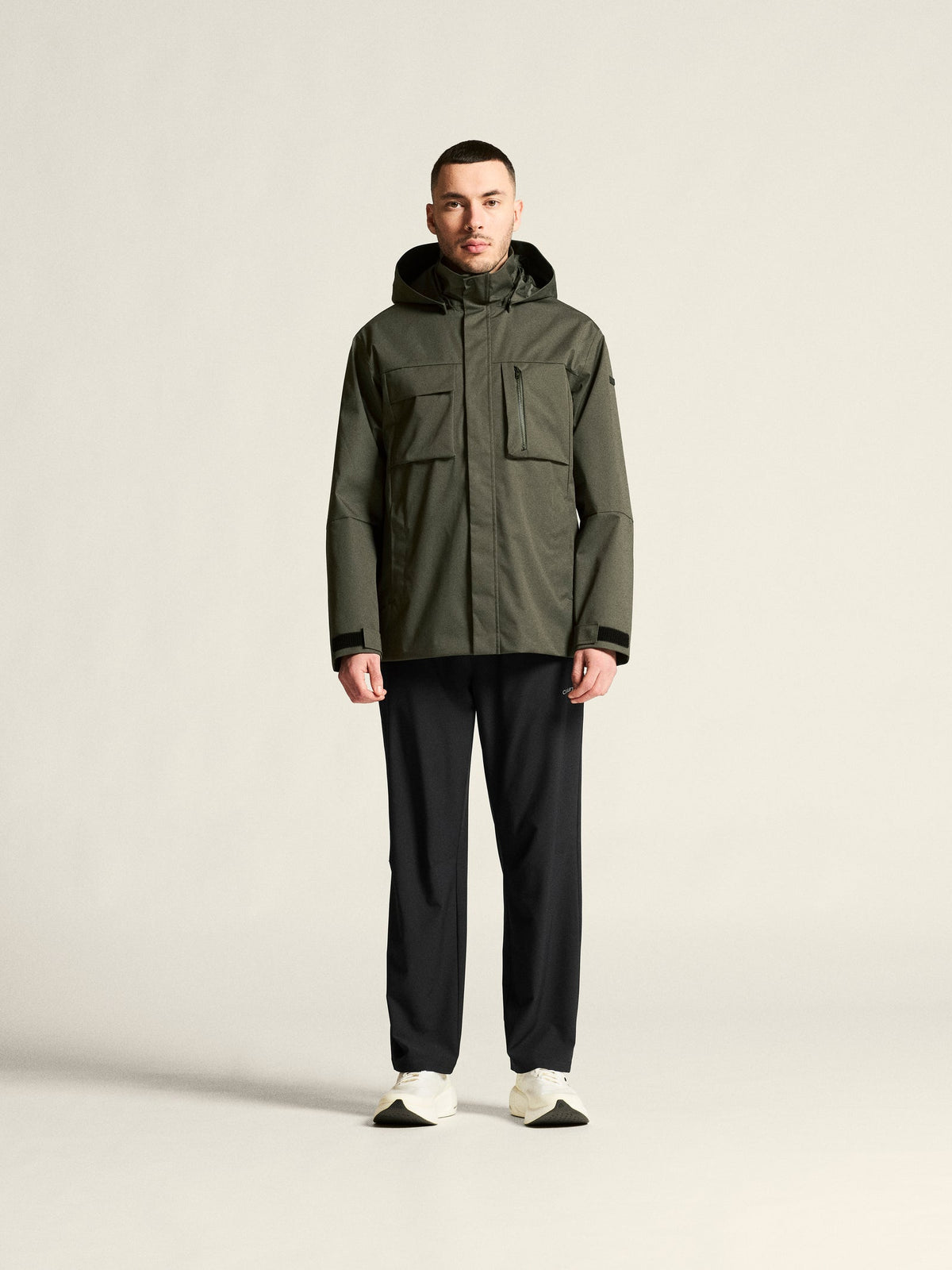 Craft Urban Jacket Herren in Grün, Detailansicht