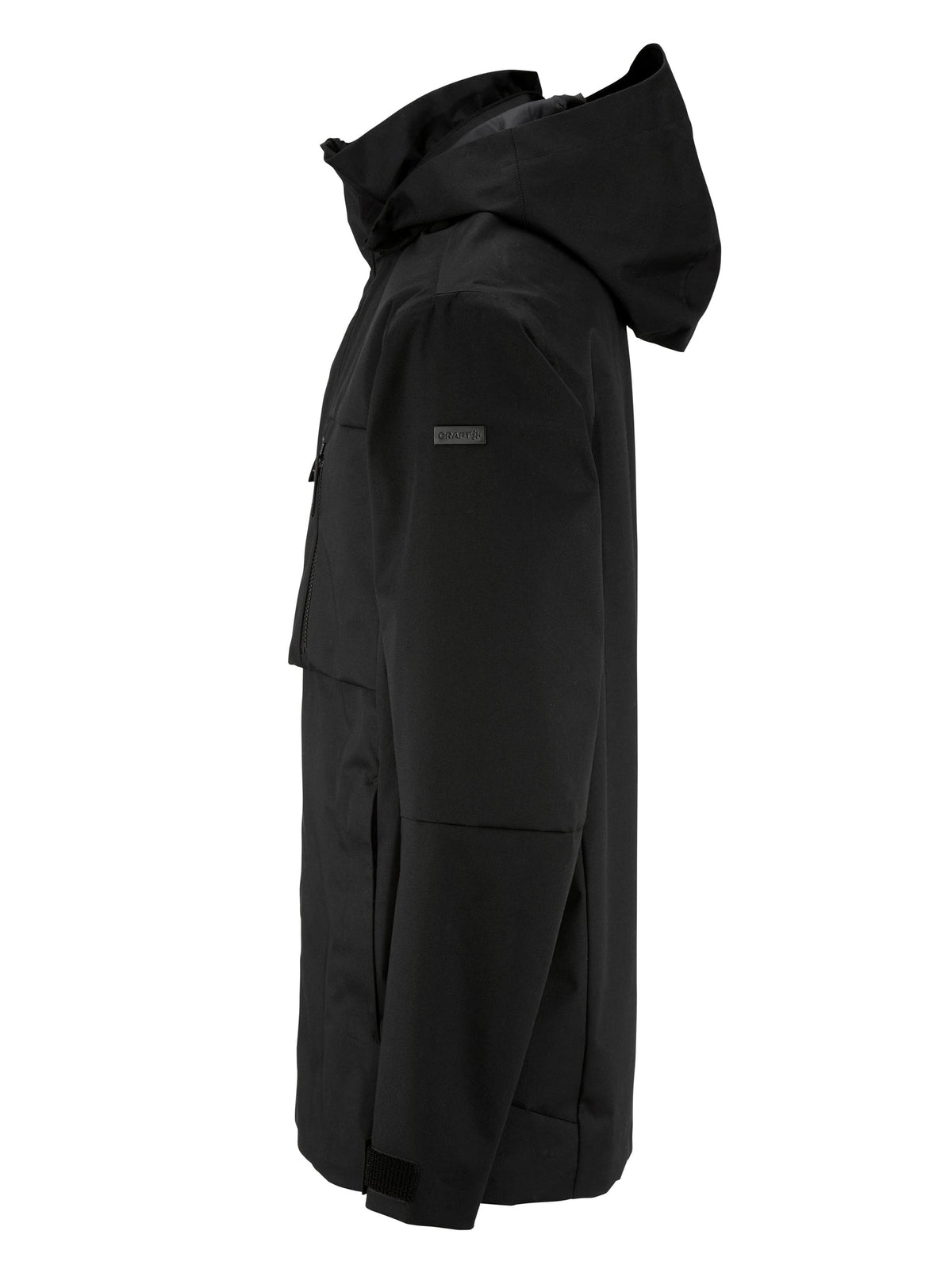 Craft Urban Jacket Herren in Schwarz, Seitenansicht links
