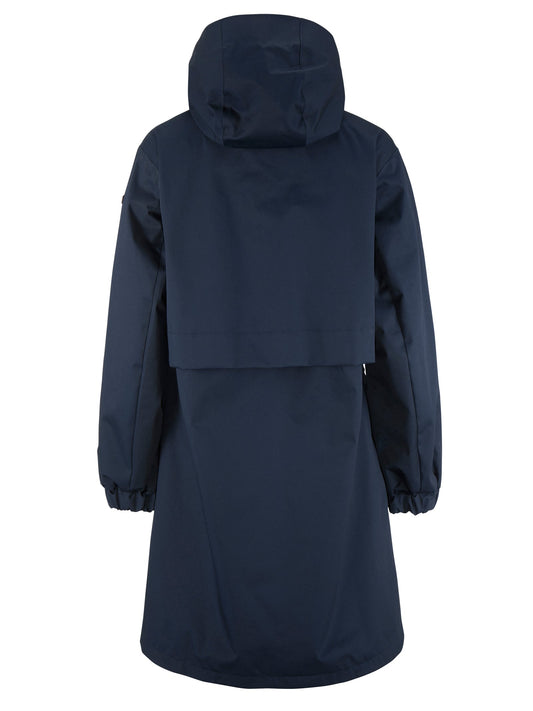 Craft Urban Parka Damen in Dunkelblau, Rückansicht