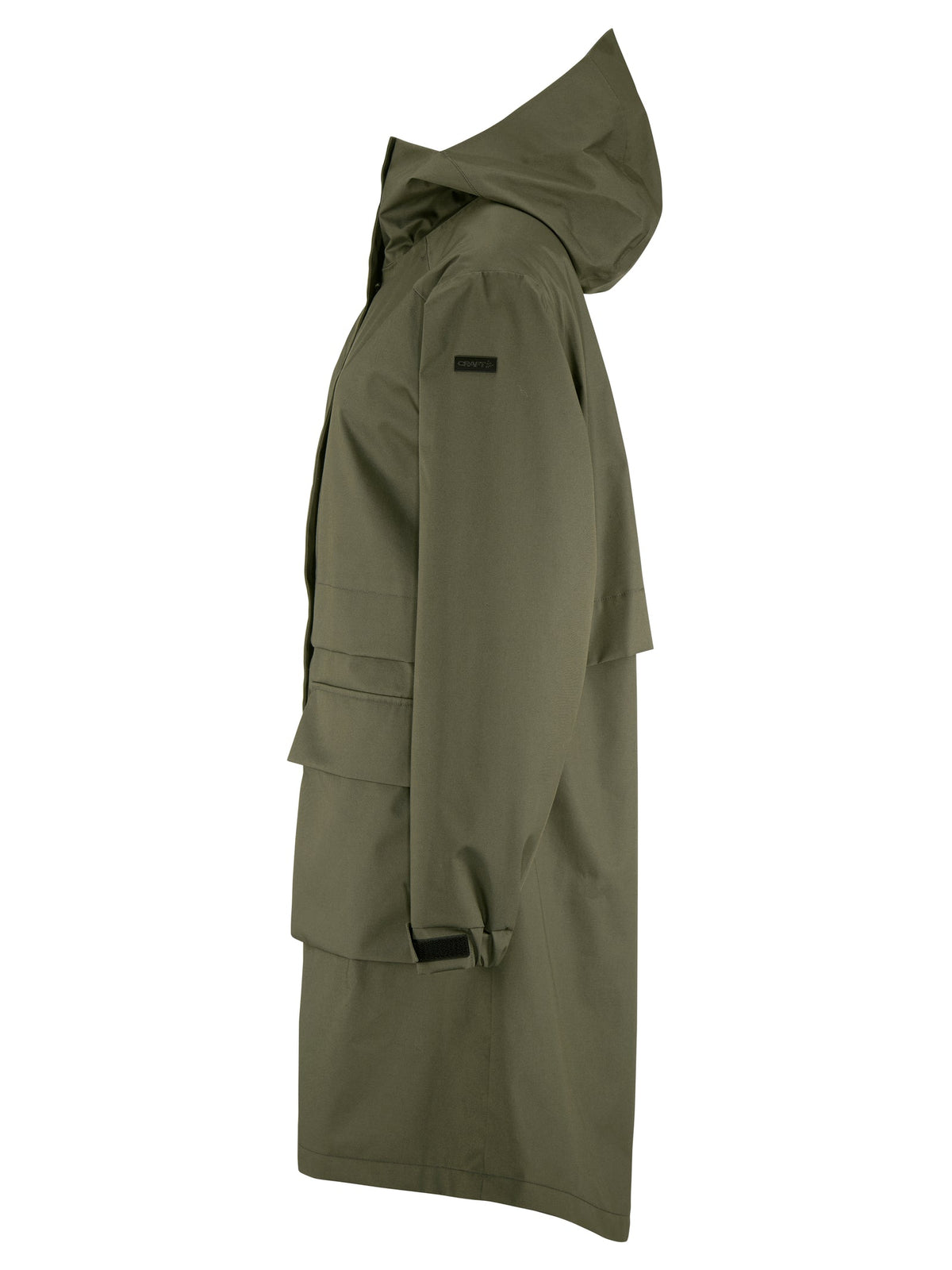 Craft Urban Parka Damen in Grün, Seitenansicht links