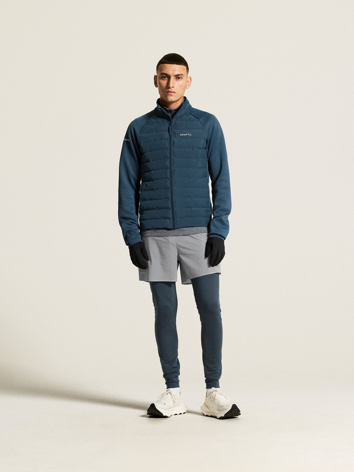 Craft SubZ Jacket 4 Herren in Blau, Detailansicht