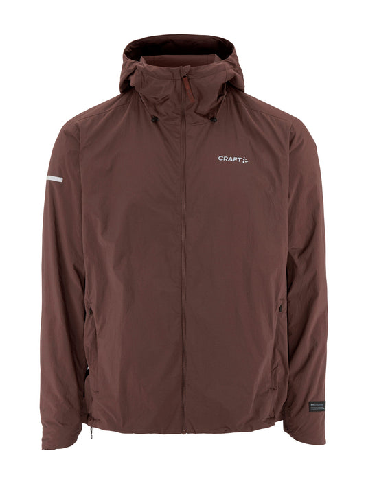 Craft SubZ Light Jacket Herren in Braun, Vorderansicht