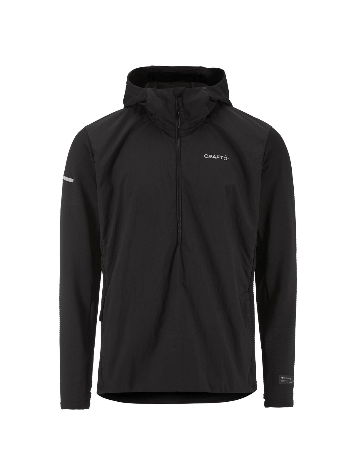 Craft SubZ Light Hood Sweater Herren in Schwarz, Vorderansicht